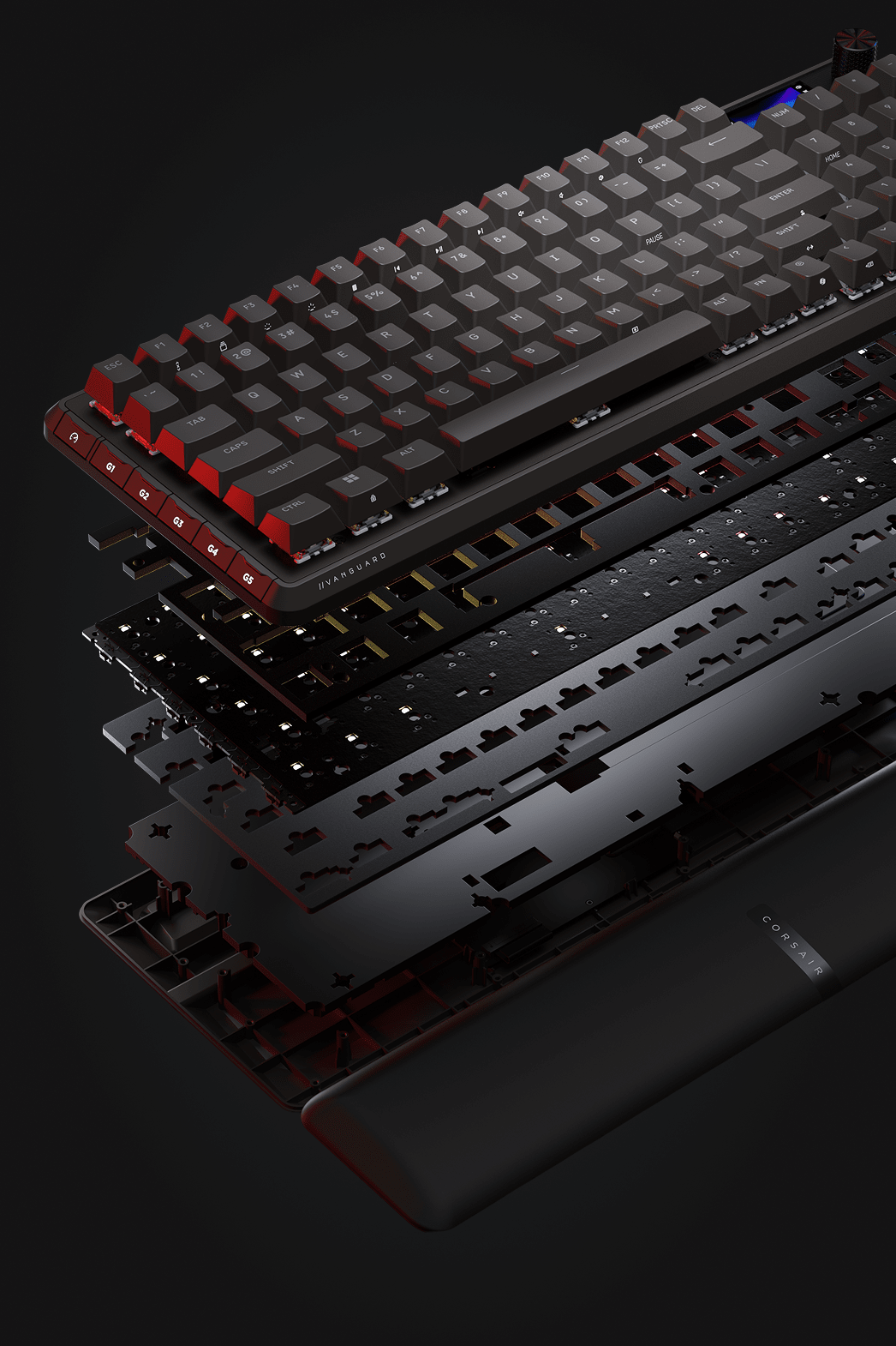 Picture of VANGUARD 96 WIRELESS Mechanical Gaming Keyboard